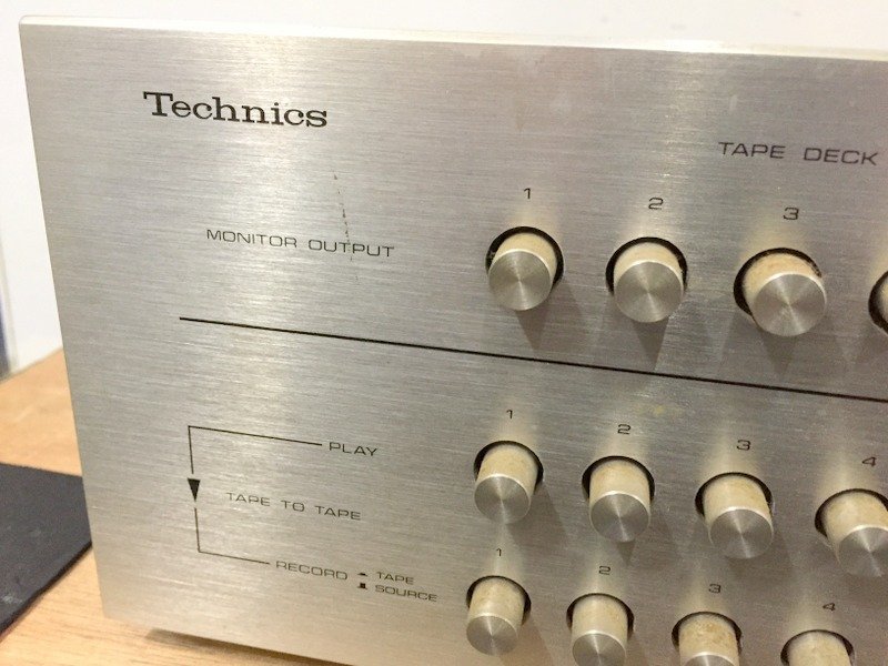 【通電動作未確認】Technics RP-951 テープデッキセレクター テクニクス 1円～　Y6544_画像3