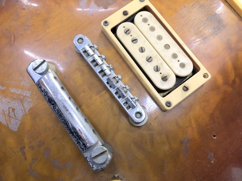 【ジャンク扱い】Tokai LS-150?? エレキギター レスポール 1984 DIMARZIOピックアップ トーカイ ペグネジ欠品有 ケース欠品　K0736+_画像10