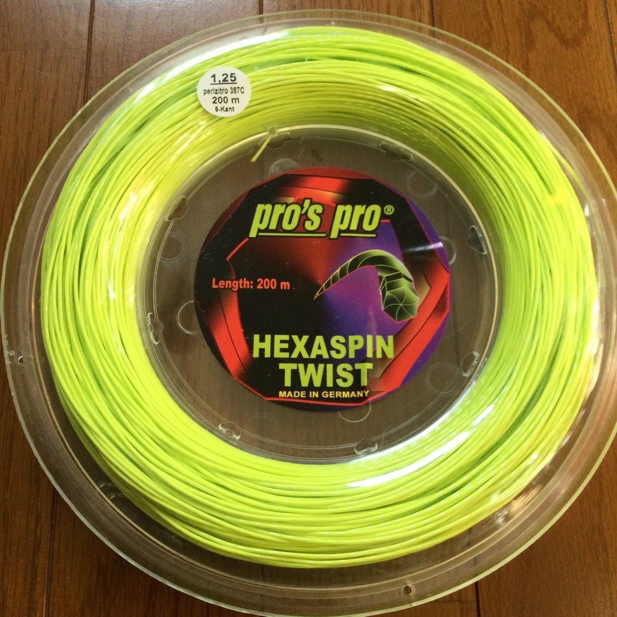 pro'spro★HEXASPIN TWIST 200m 1.25mm★ポリエステル_画像3