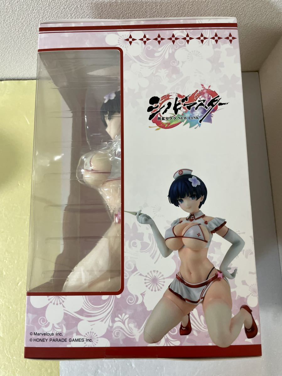 未開封 シノビマスター 閃乱カグラ NEW LINK 1/4 夜桜 セクシーナース ver. 国内正規品 HOBBY STOCK ホビーストック　フィギュア　_画像4