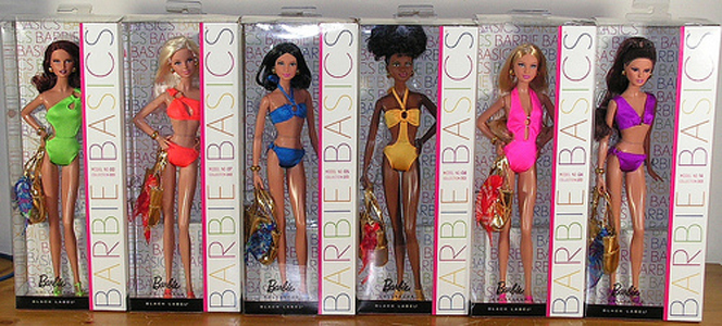 Barbie Basics 2011 水着コレクション 003 モデル番号 14 ◆ Purple ◆美品の画像4