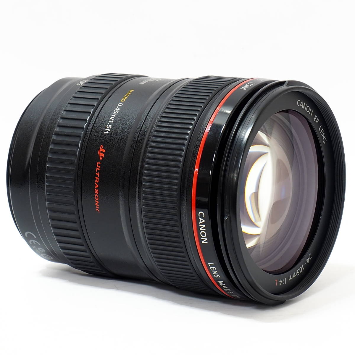 Canon EF 24-105mm F4 L IS USM For EOS Full Frame MACRO ULTRASONIC IMAGE STABILIZER MADE IN JAPAN EW-83H フード付 テスト済 良好_画像5