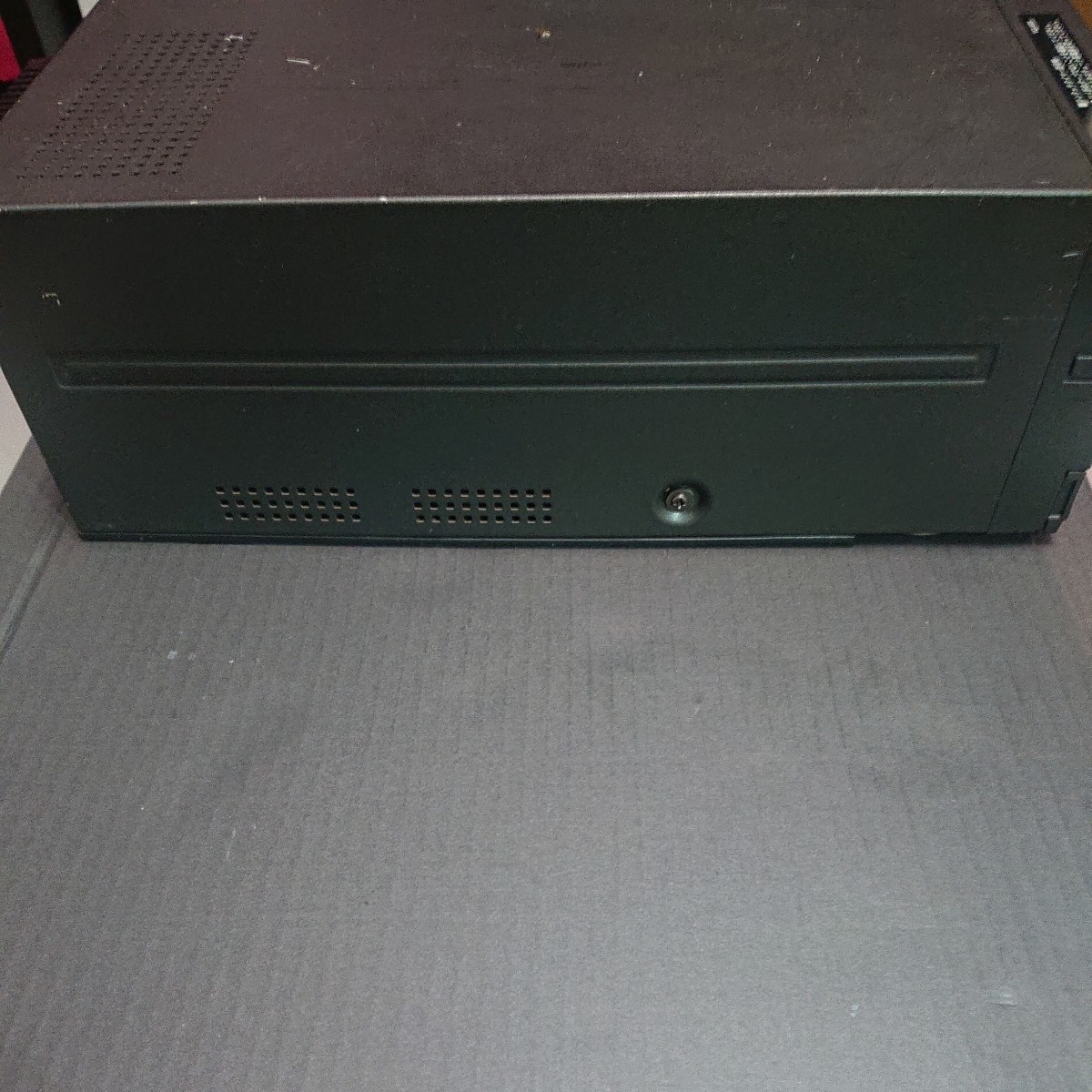 Panasonic パナソニック S-VHSビデオデッキ NV-CX1 本体と電源コード_左側面