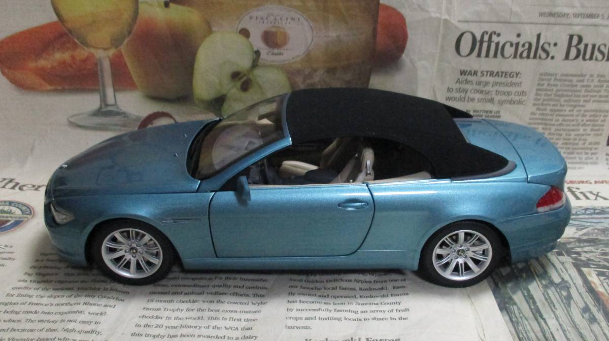 Yahoo!オークション - 絶版 京商 1/18 ディーラー限定 BMW 6er Yahoo!オークション - 絶版 京商 1/18 ディーラー限定 BMW 6er