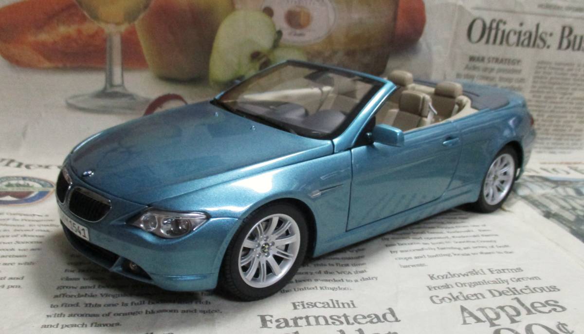Yahoo!オークション - 絶版 京商 1/18 ディーラー限定 BMW 6er Yahoo!オークション - 絶版 京商 1/18 ディーラー限定 BMW 6er