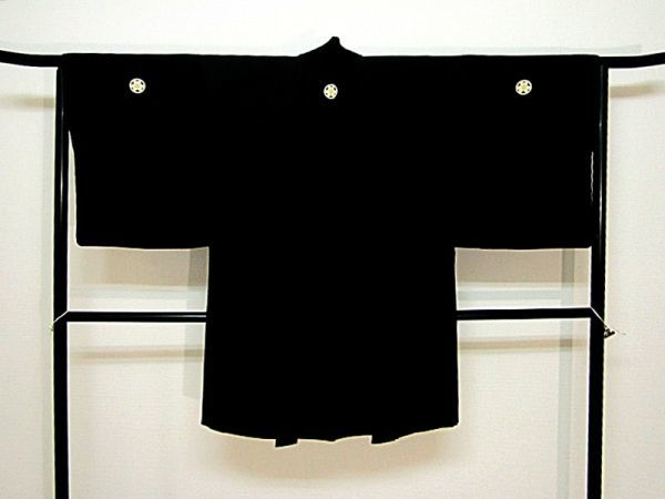リユース・男物紋付羽織・96cm※7034