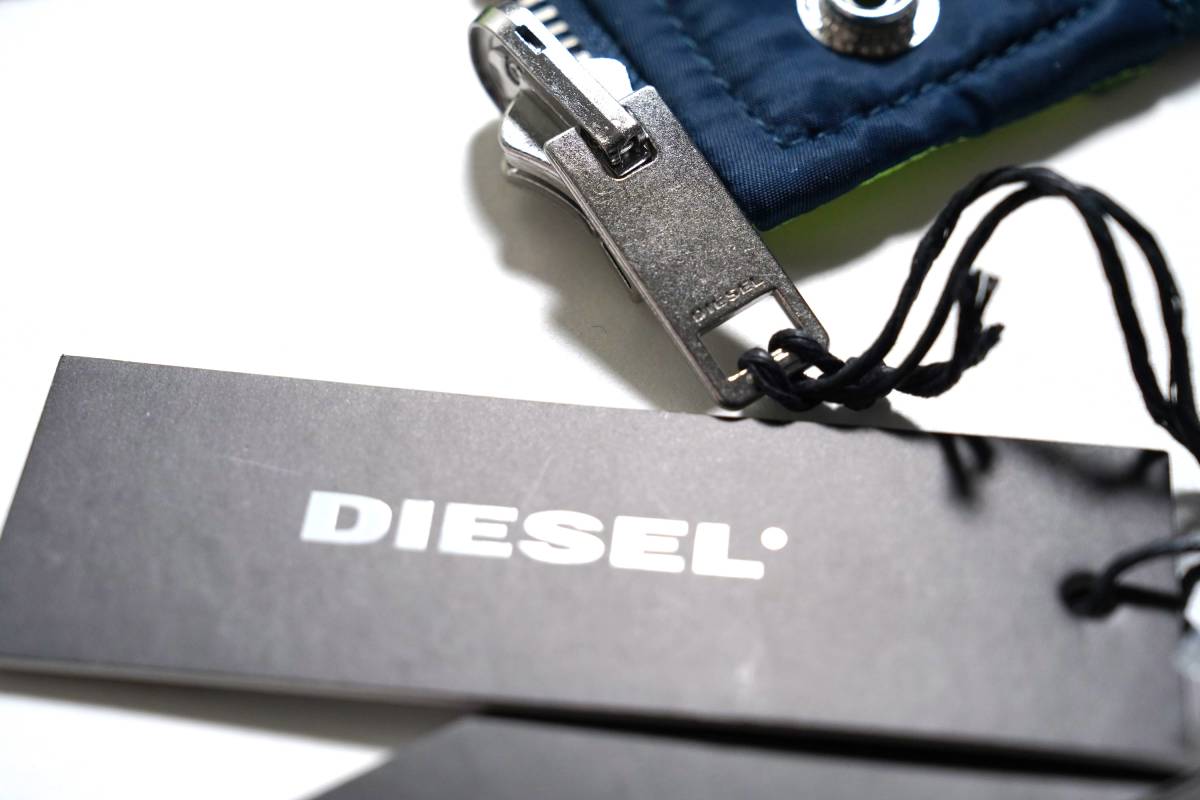 【新品】サイズL DIESEL ディーゼル J-ROSS 中綿入り 秋冬モデル ボンバージャケット リバーシブル MA-1 イタリアンブルー ブルゾン_画像4