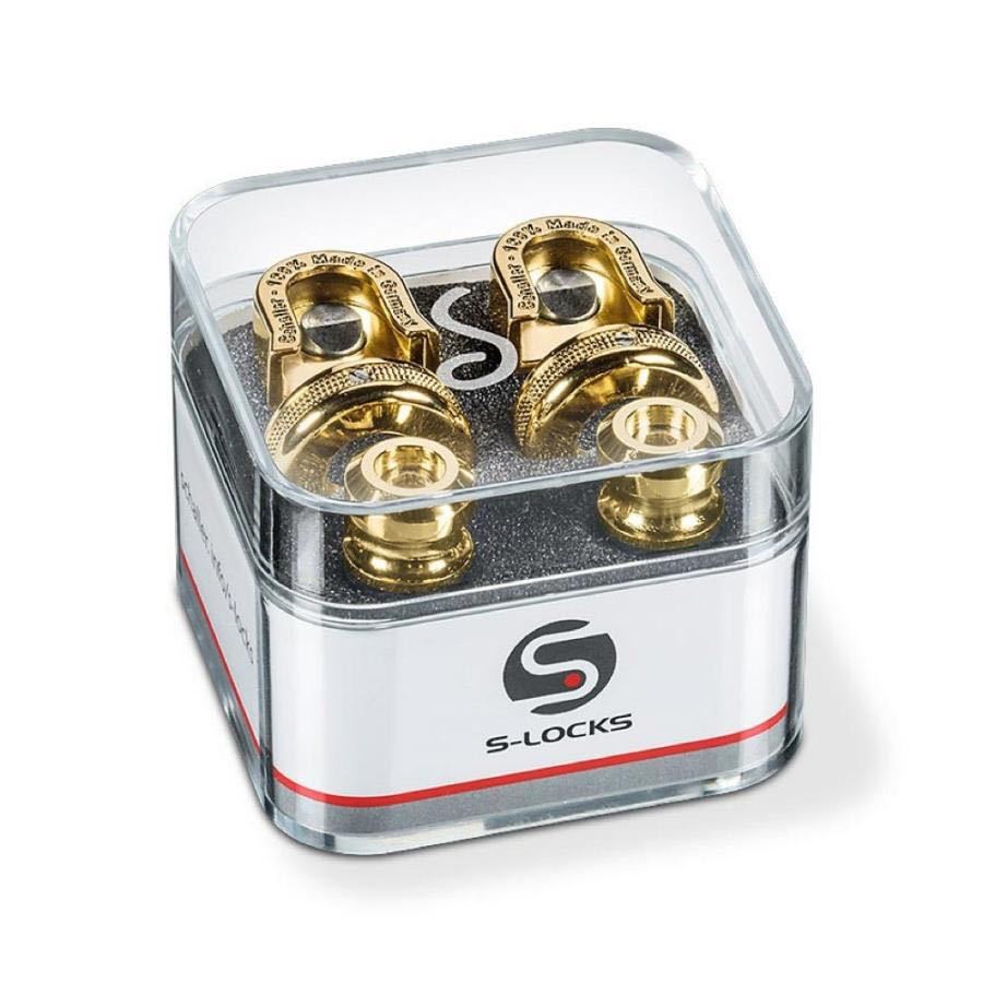 【未使用】SCHALLER シャーラー ロックピン S-Locks M Gold ストラップピン_画像1