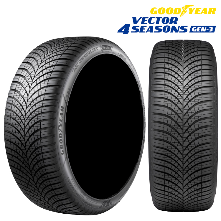 送料無料 グッドイヤー 夏 サマータイヤ オールシーズンタイヤ GOODYEAR VECTOR 4SEASONS GEN-3 245/45R19 102W XL 【1本単品 新品】_画像1