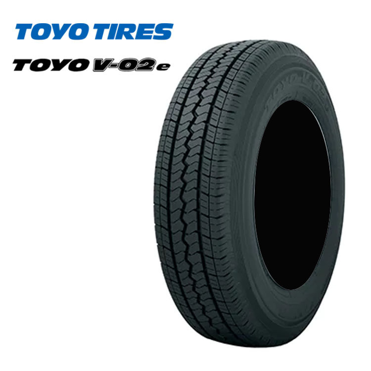 送料無料 トーヨー 商用車向けタイヤ TOYO V-02e ブイゼロツーイー 155R12 8PR 【1本単品 新品】_画像1