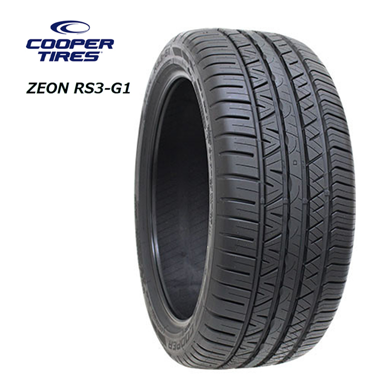 送料無料 クーパー サマータイヤ COOPER ZEON RS3-G1 ズィオン RS3-G1 245/40R18 97W XL 【2本セット 新品】_画像1