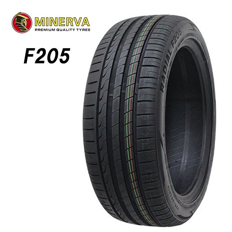 送料無料 ミネルバ サマータイヤ MINERVA F205 F205 195/45R17 85W XL 【4本セット 新品】_画像1