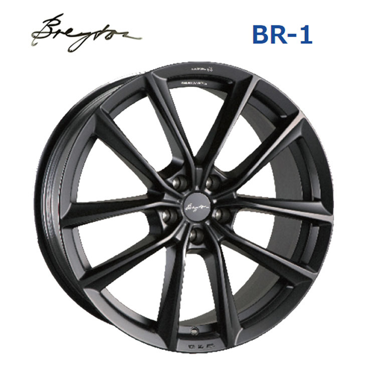 送料無料 阿部商会 BREYTON BR1 9.5J-21 +36 5H-112 (21インチ) 5H112 9.5J+36【4本セット 新品】