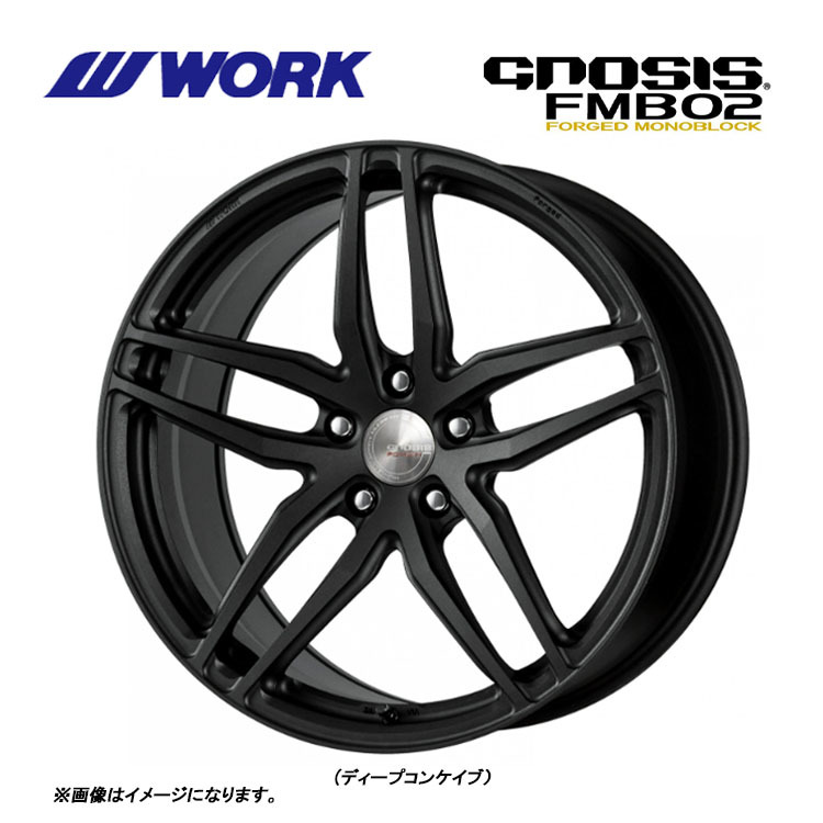 送料無料 ワーク GNOSIS FMB02 9J-20 +35 5H-112 (20インチ) 5H112 9J+35【1本単品 新品】