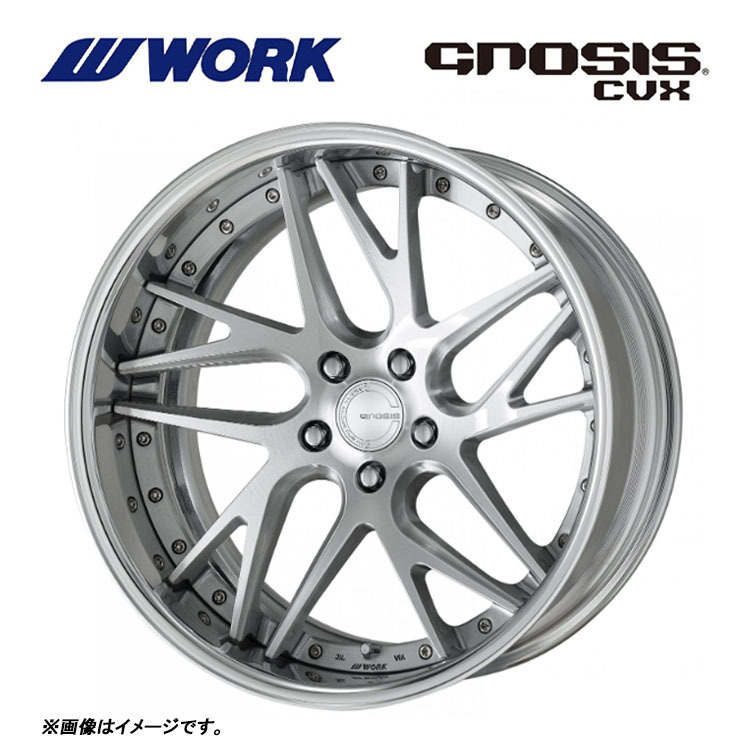 送料無料 ワーク GNOSIS CVX FULL REVERSE ミドルコンケイブ STANDARD Adisk 7.5J-19 +13～1 5H-100 【1本単品 新品】