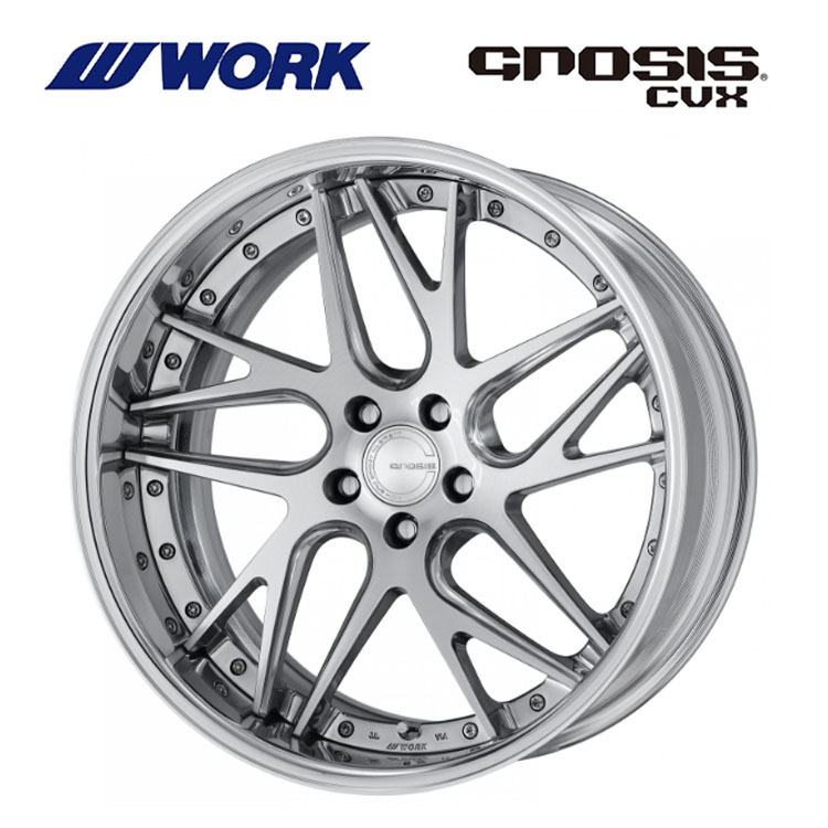 送料無料 ワーク GNOSIS CVX FULL REVERSE ミドルコンケイブ STANDARD Adisk 11J-21 -18~-35 5H-120 【1本単品 新品】