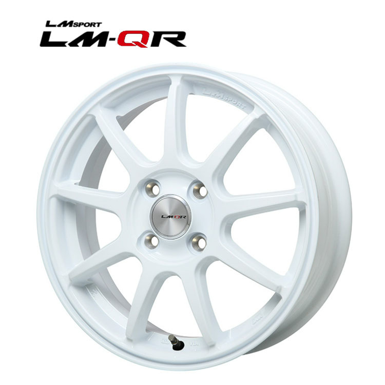 送料無料 レアマイスター LM SPORT LM-QR 6J-16 +50 4H-100 (16インチ) 4H100 6J+50【2本セット 新品】