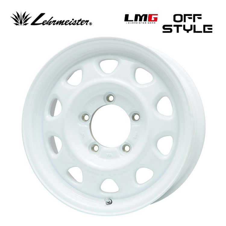 送料無料 レアマイスター LMG OFF STYLE 5.5J-16 +20 5H-139.7 (16インチ) 5H139.7 5.5J+20【4本セット 新品】_画像1