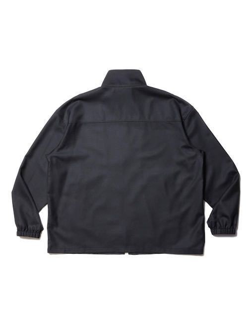 【新品 未使用】限定セール 23AW T/W Gabardine Stand Collar Zip Up Jacket COOTIE クーティー トラックジャケット BLACK 定価39600円 L_画像2