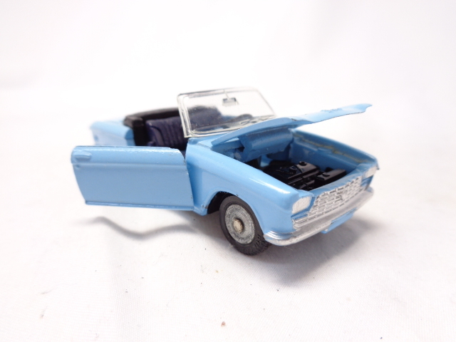 DINKY TOYS 511 CABRIOLET 204 PEUGEOT ディンキー プジョー 204 カブリオレ （箱付）送料別_画像6