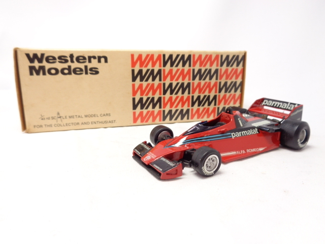 Western Models WRK 14 PARMALAT BRABHAM BT46 1978 Western model Pal malato Brabham ( box attaching ) postage extra 