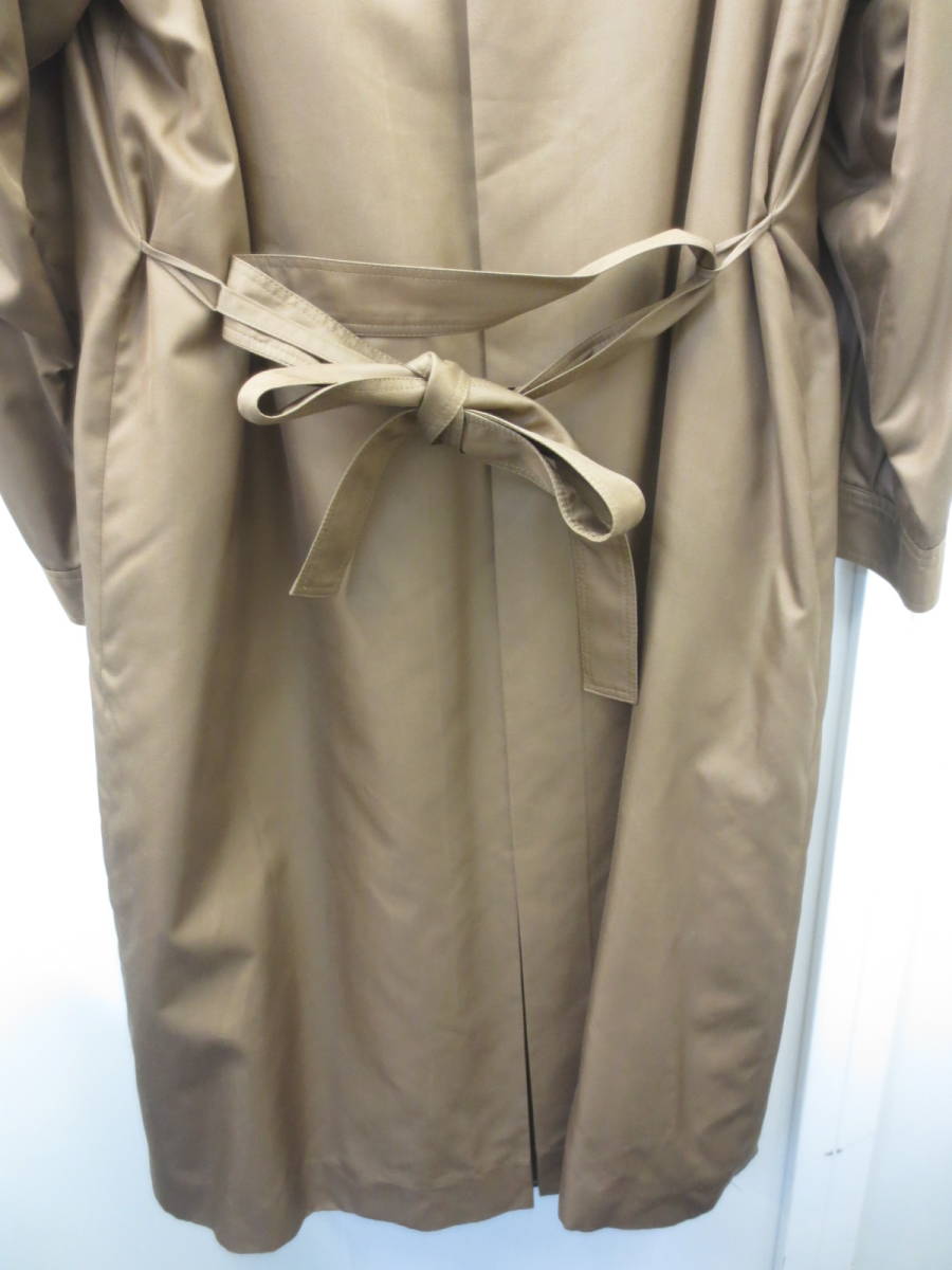 【12-107】未使用 Kanebo Silk Esprit de fur コート ロングコート ファーコート サイズF _画像7
