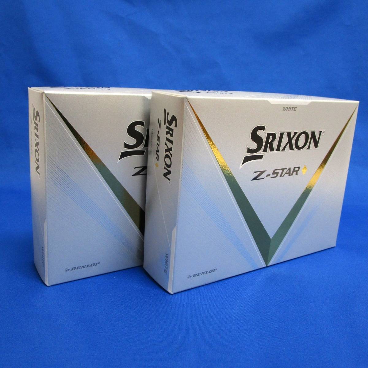 SRIXON Z-Star ダイヤモンド 2箱 24球 2ダース ボール 日本仕様 スリクソン ダンロップ DUNLOP 3ピース ゴルフボール Zスター _画像1