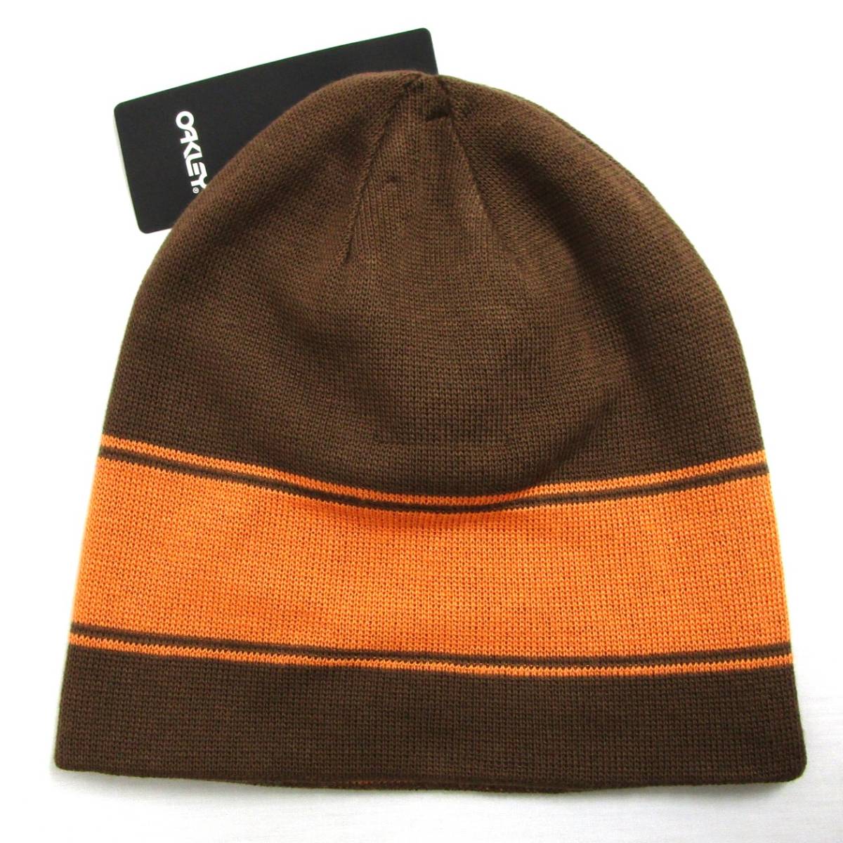 オークリー ビーニー FOS901066-9WJ CARAFE/SOFT ORANGE TNP リバーシブル 送料無料 OAKLEY Reversible Beanie カラフェ/ソフトオレンジ_画像4