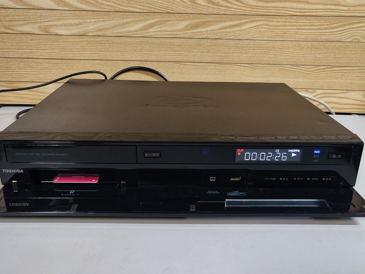 分解整備済REGZA RD-BZ810 W録画・HDD 1TB 分解整備済REGZA RD-BZ810 W録画・HDD 1TB
