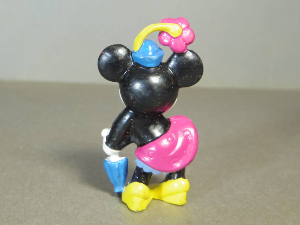  Disney Minnie Mouse PVC figure Classic color umbrella 