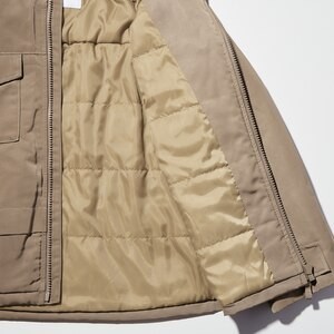 UNIQLO KIDS White mountaineering ウォームパデットジャケット 130㎝(120) 黒 定価5,990円 冬 ユニクロ 子ども 男女兼用 男の子 アウター_画像2