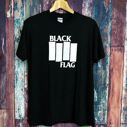 送込 BLACK FLAG　ブラックフラッグ　Anarchist　半袖Tシャツ　黒　XLサイズ _画像1