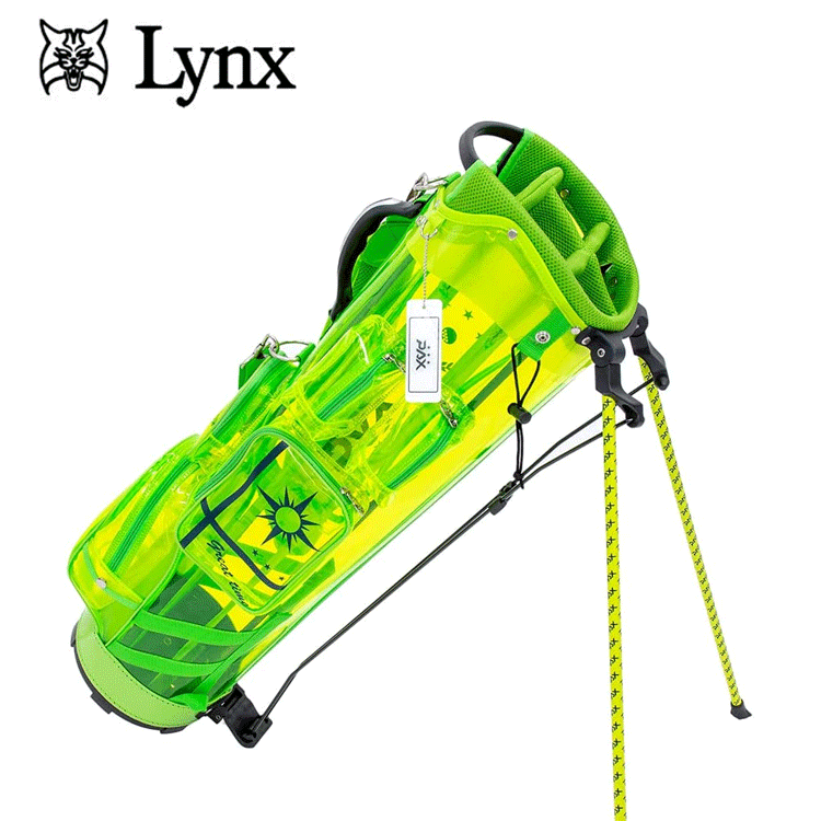 Lynx キャディバック PAX 8.5型 【リンクス】【クリア】【透明】【イエロー】【CaddyBag】