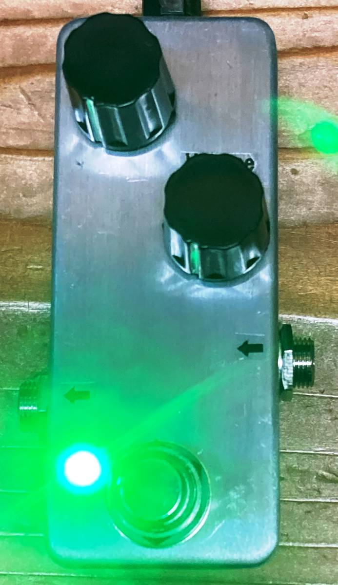 ■自作！コンパクト！Greer Amps Green Giant風オーバードライブ■_画像3