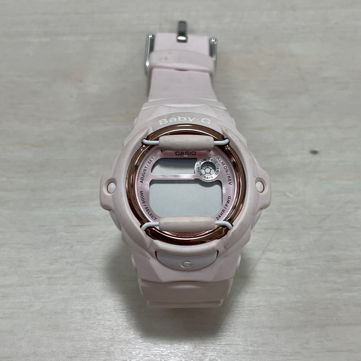 【中古】電池切れ BABY-G BG-169ピンク ベイビーG 送料無料 カシオ CASIO BABY BG 腕時計