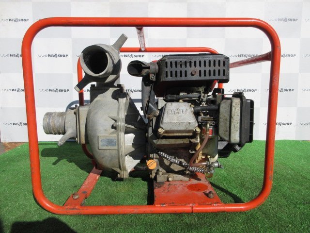 茨城 ヤンマー エンジンポンプ YSE80 エンジン GA160DP 5.5馬力 水揚げ 汲上 吸水 排水 YANMAR ■2123121687_画像5