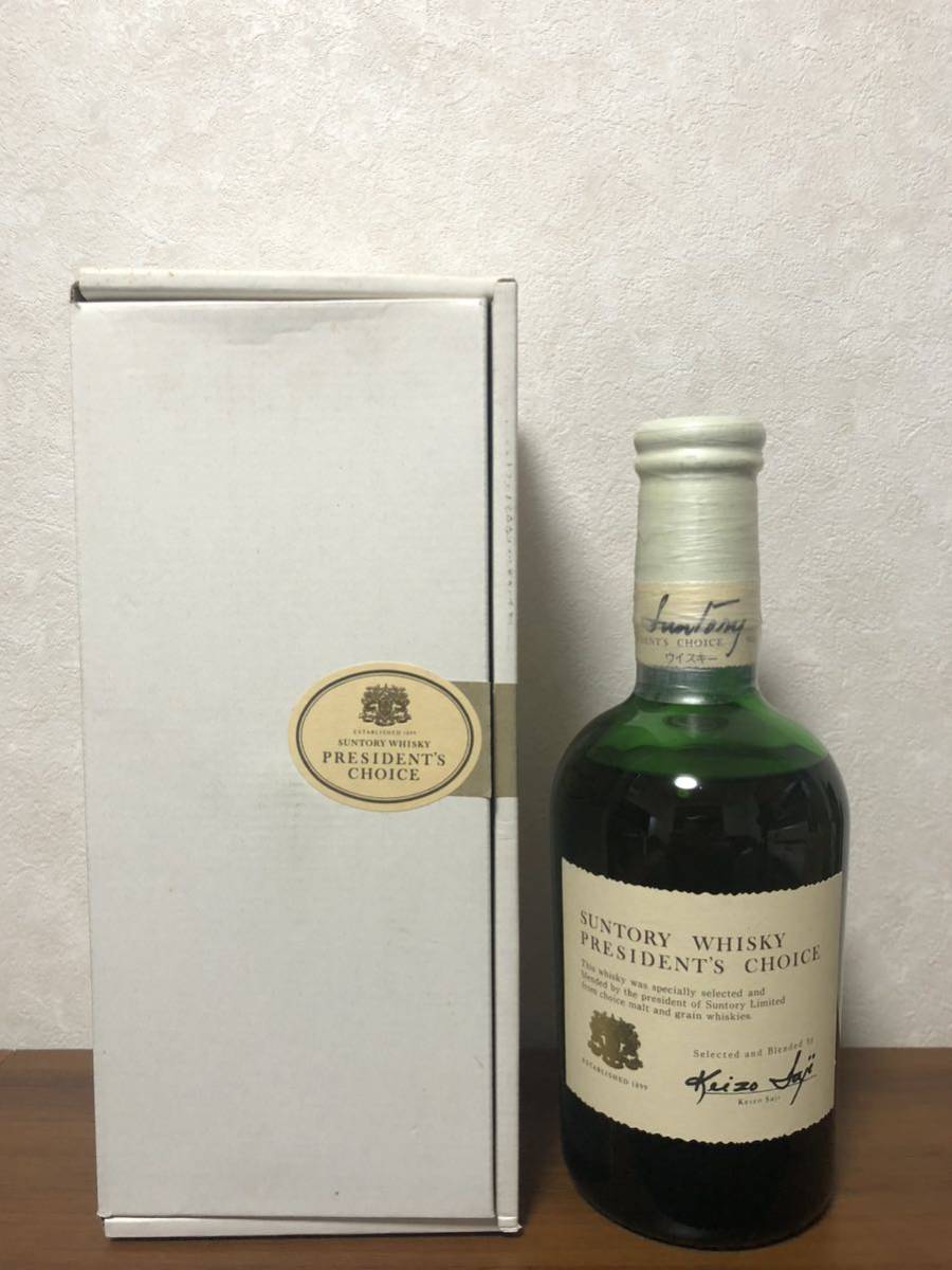 SUNTORY President Choiceサントリー プレジデントチョイス 佐治敬三 ウイスキー 初期ボトル760ml 43%山崎白州マッカランニッカ余市宮城峡_画像1