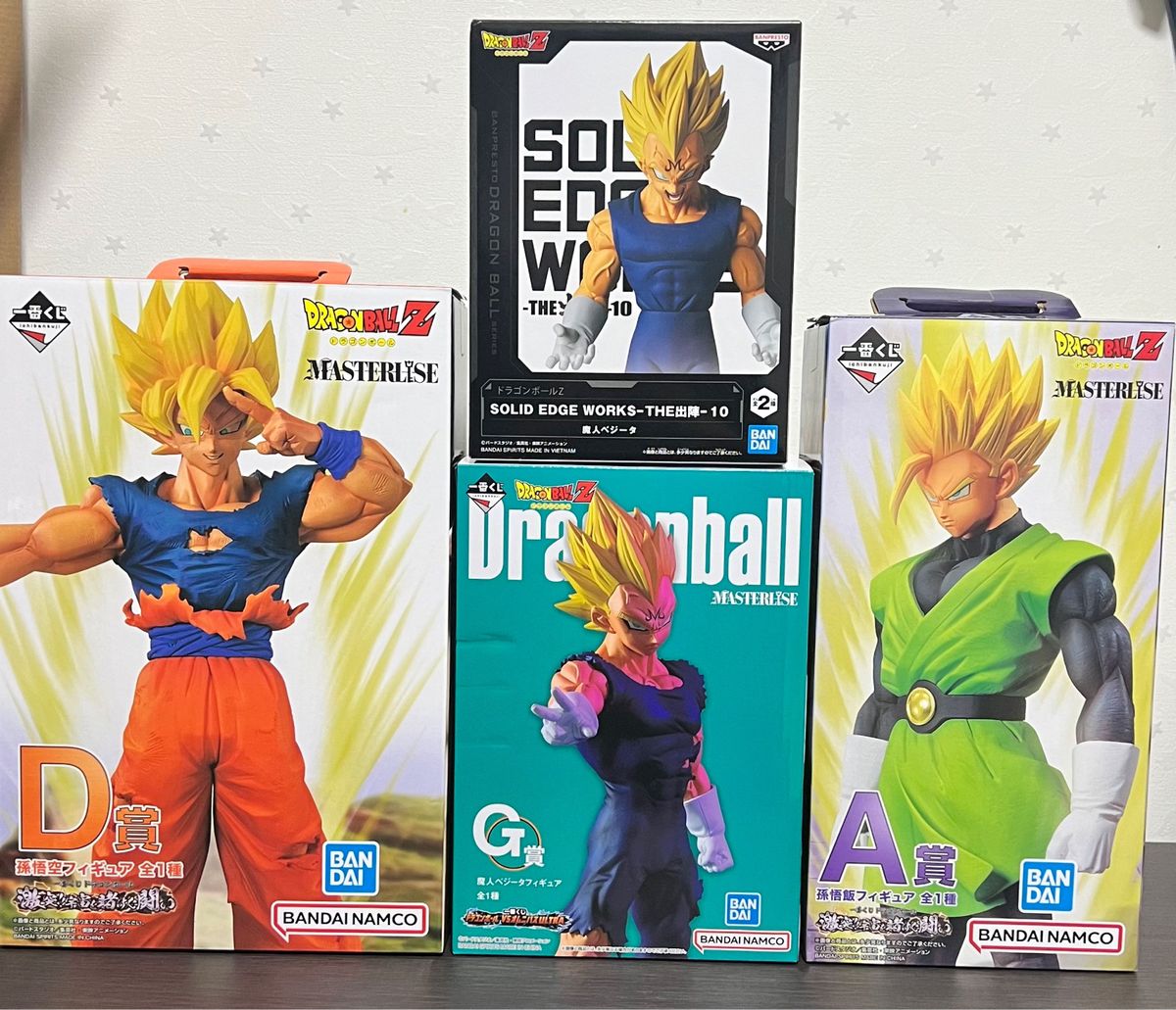 ドラゴンボール 一番くじ 魔人ブウ編 まとめ売り 4体セット ドラゴンボール 一番くじ 魔人ブウ編 まとめ売り 4体セット