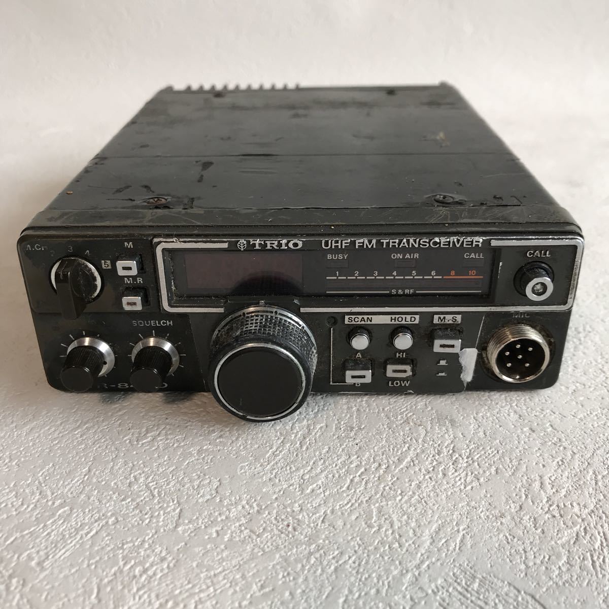 TRIO トリオ TR-8400 ハンドマイク ケンウッド YAESU ジャンク_画像2