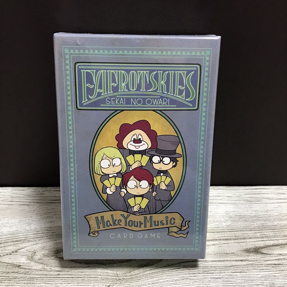 m102-0741 未開封品 SEKAI NO OWARI カードゲーム「Fafrotskies」 _画像1