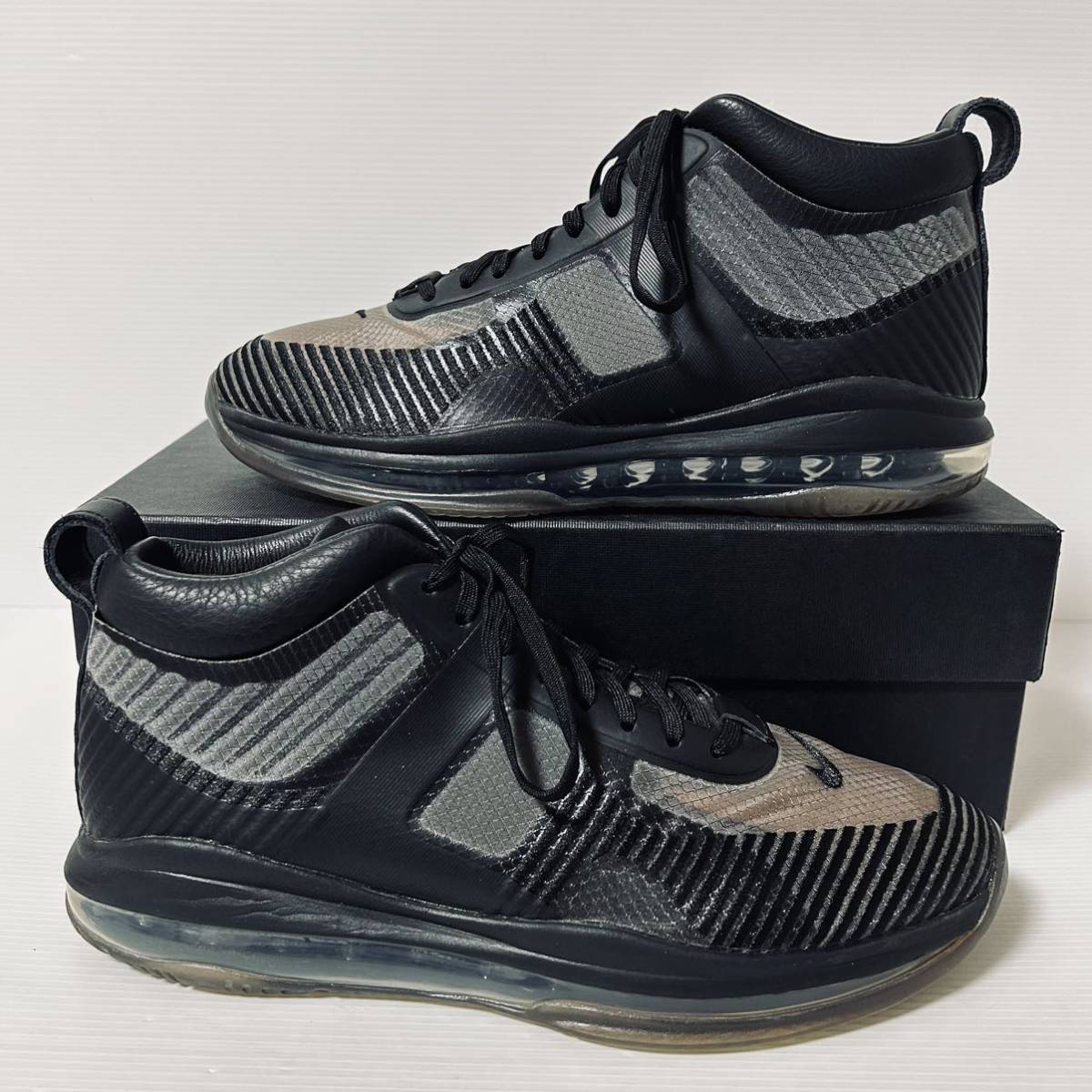 【美品】NIKE LEBRON JOHN ELLIOTT ICON QS AQ0114-001 ナイキ レブロン ジョンエリオット アイコン　スニーカー 27cm 黒　＊K_画像8