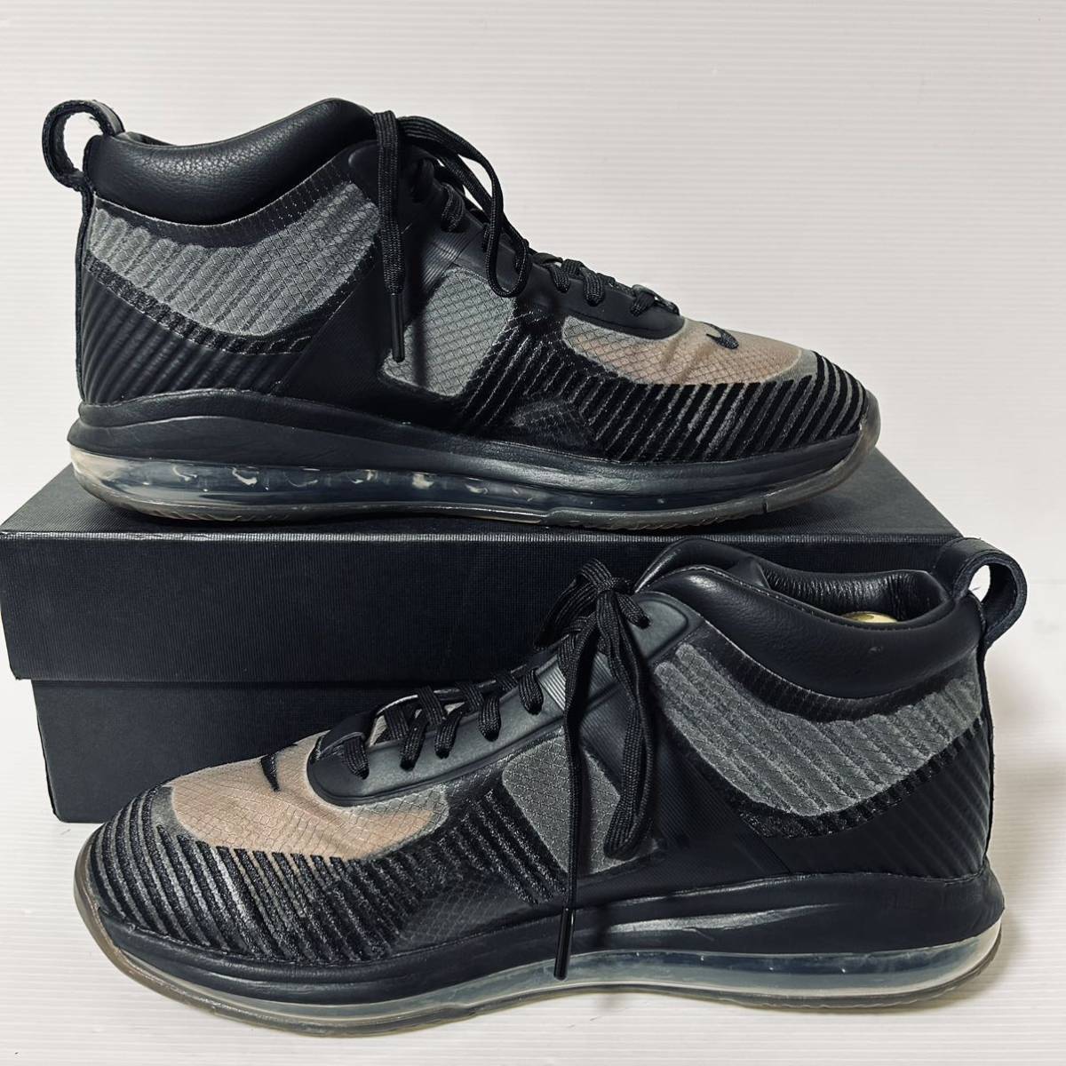 【美品】NIKE LEBRON JOHN ELLIOTT ICON QS AQ0114-001 ナイキ レブロン ジョンエリオット アイコン　スニーカー 27cm 黒　＊K_画像9