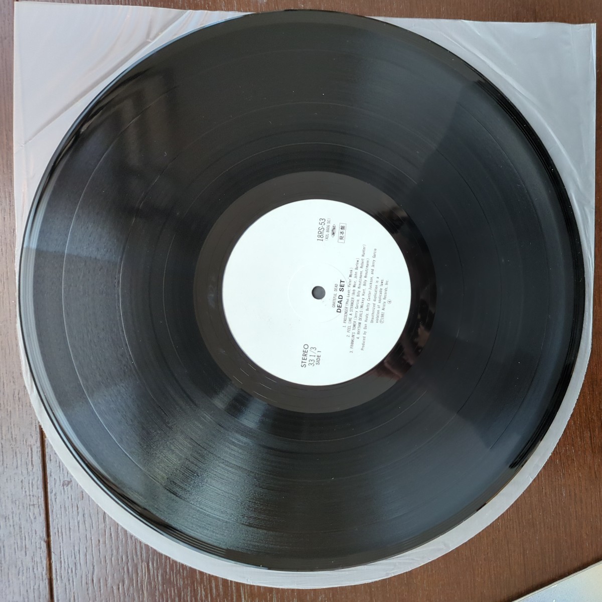 PROMO sample 見本盤 The Grateful DeadDead Set グレイトフル・デッド セット record レコード LP アナログ vinyl_画像6
