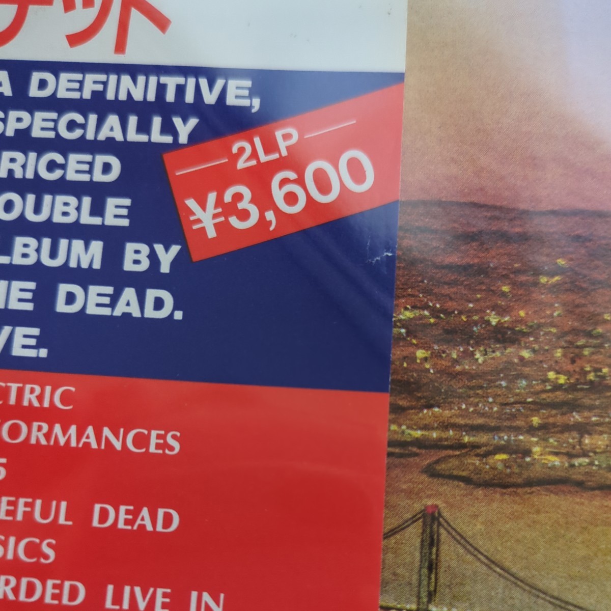 PROMO sample 見本盤 The Grateful DeadDead Set グレイトフル・デッド セット record レコード LP アナログ vinyl_画像8