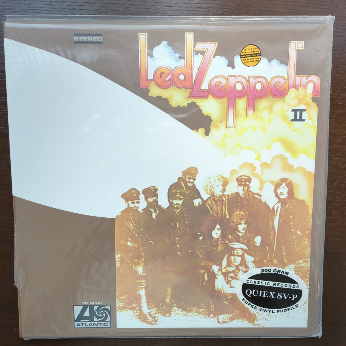 classic records led zeppelin レッド・ツェッペリン 2 Ⅱ クラシックレコーズ 200g Quiex-SVP recordレコード LP アナログ vinyl
