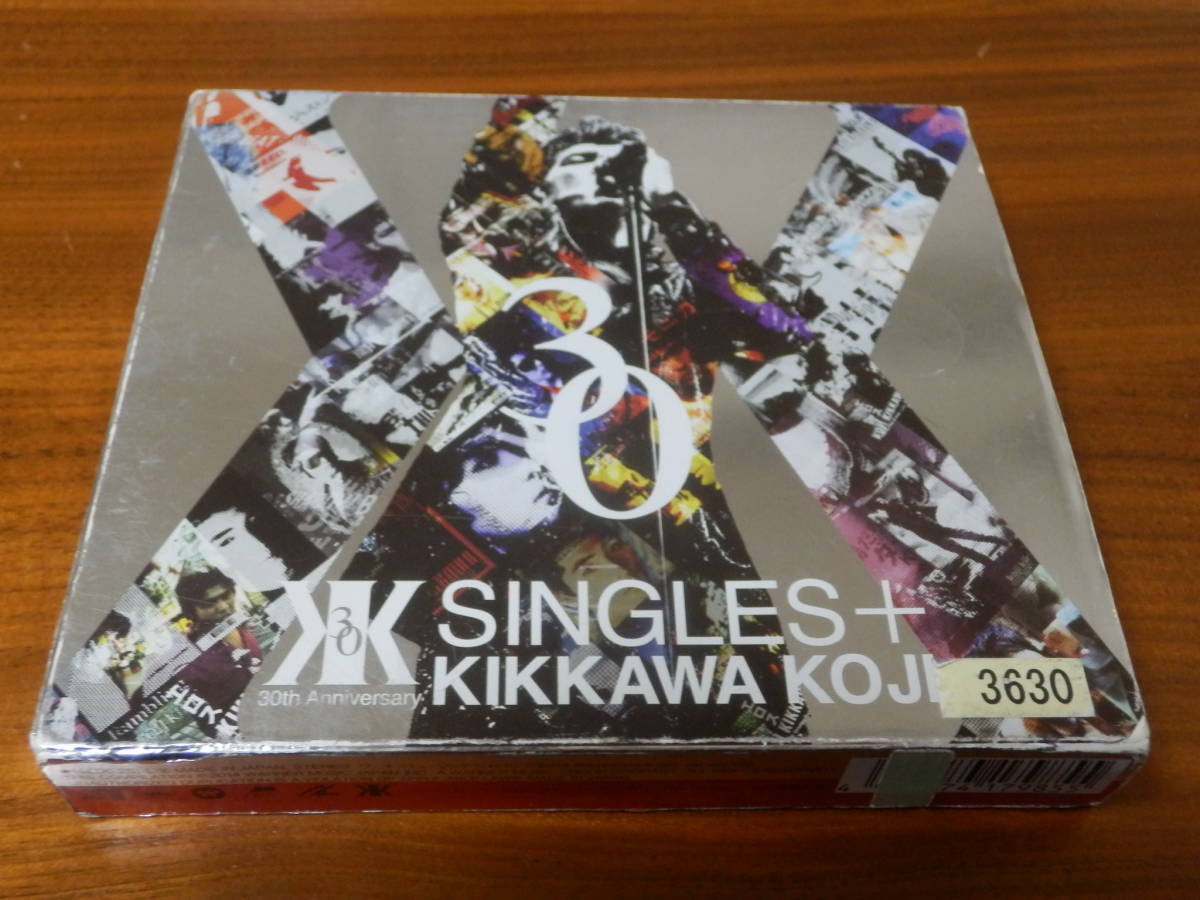 吉川晃司 CD3枚組ベストアルバム「SINGLES＋」30周年記念コンプリート シングル コレクション_画像1