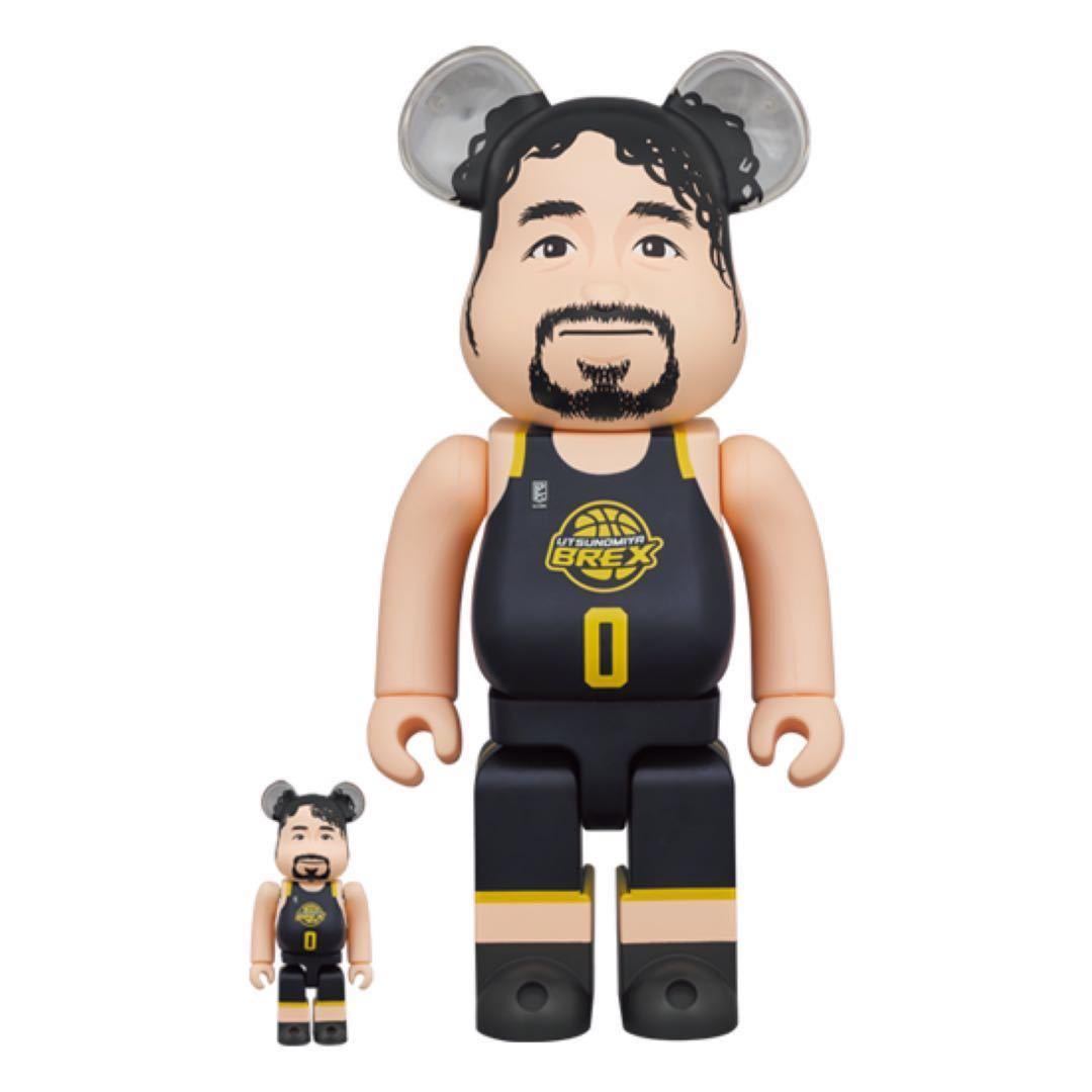 田臥勇太 宇都宮ブレックス BE@RBRICK ベアブリック 100%&400%_画像1