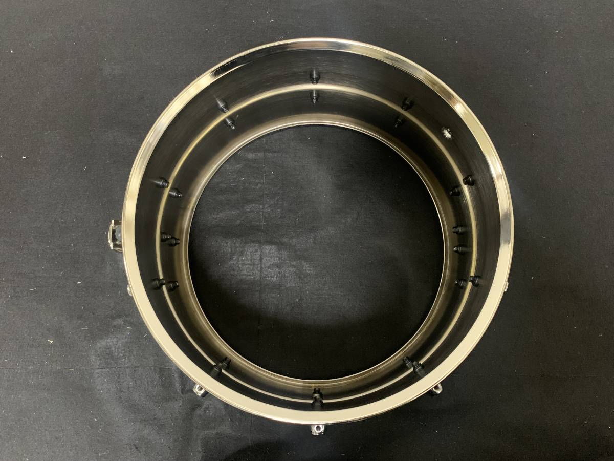 送料無料 美品 廃番 TAMA Brass snare PBS280 PBS380N 14×8 MADE IN JAPAN タマ ブラス スネア ドラム dw_画像10