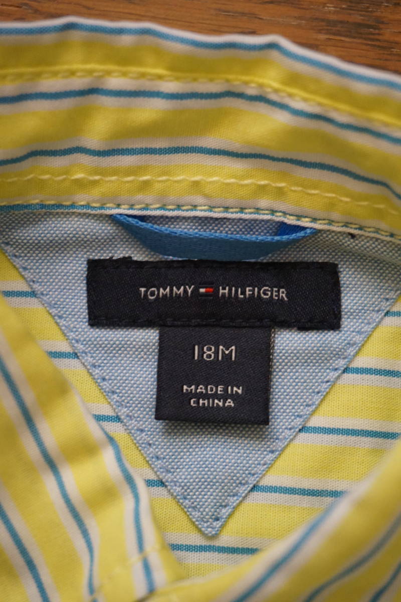 美品　■ TOMMY HILFIGER ■ キッズ　長袖シャツ　18М_画像2