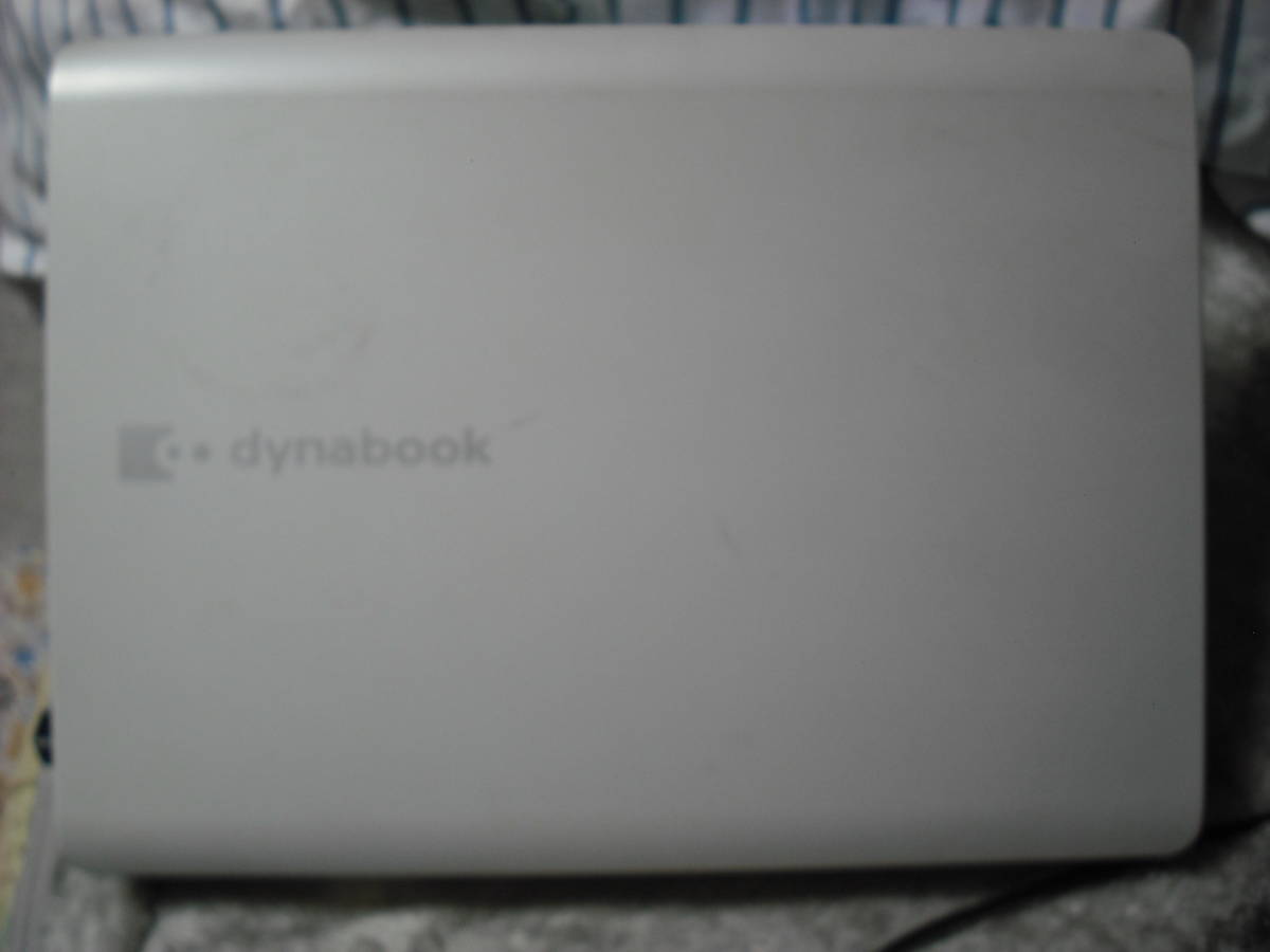 東芝 dynabook AX/57E　Win10 Pro 32bit　Intel Celeron 540 1.86GHz　2GB 160GB　15.4型　ホワイト系 L-Office AC付　現状品 ◇p1122◇_画像8